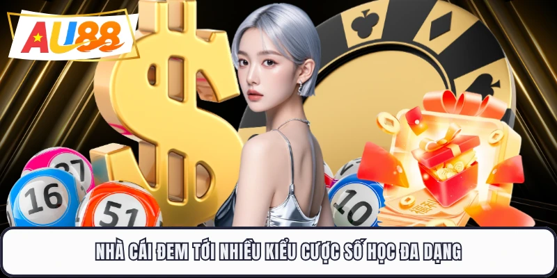 Nhà cái đem tới nhiều kiểu cược số học đa dạng